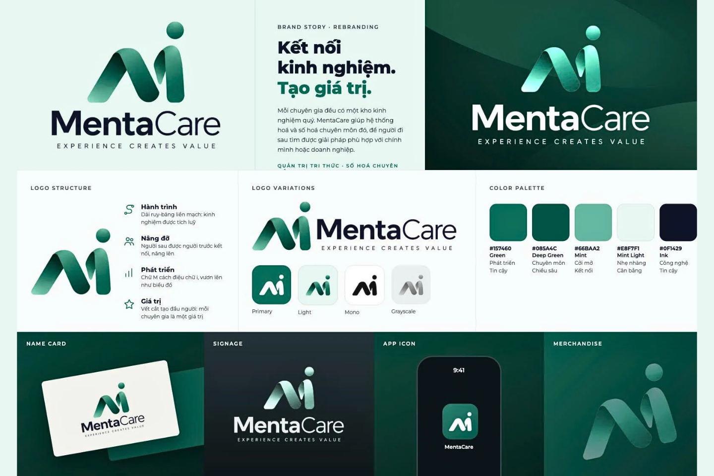 MentaCare giới thiệu nhận diện thương hiệu mới 2026